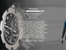 Tablet Screenshot of chronograph.es